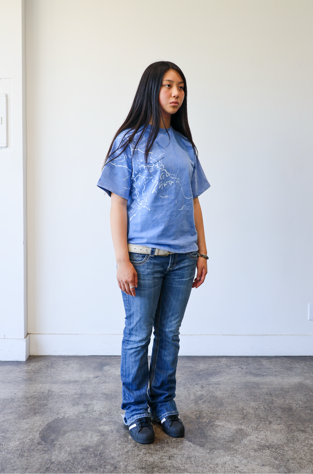 BLUE DRAGON FACE SHIRT